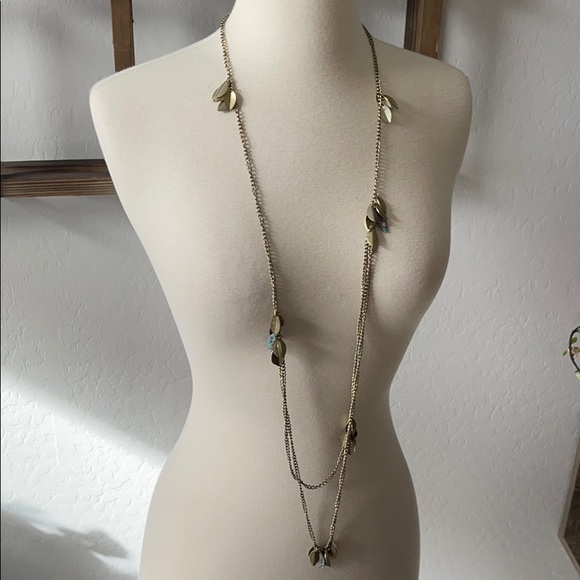 Laurel Spring Gold Colored adjustable 44” Necklace - Picture 8 of 9
